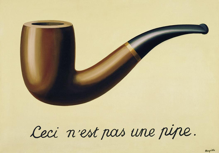 Magritte's Treachery of Images
